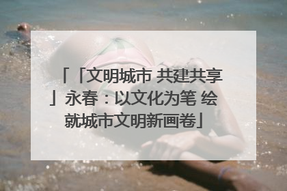 「文明城市 共建共享」永春：以文化为笔 绘就城市文明新画卷