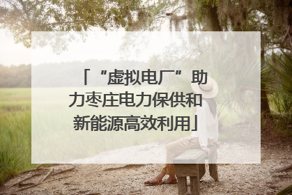 “虚拟电厂”助力枣庄电力保供和新能源高效利用