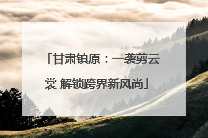 甘肃镇原：一袭剪云裳 解锁跨界新风尚