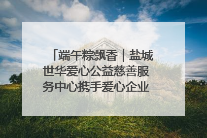 端午粽飘香｜盐城世华爱心公益慈善服务中心携手爱心企业发起情暖“城市守护者”慰问活动