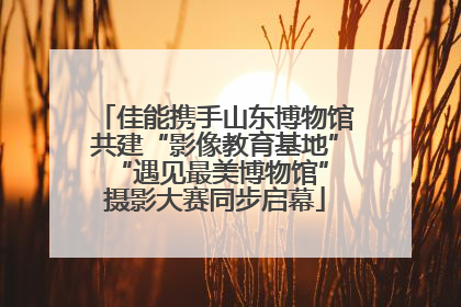 佳能携手山东博物馆共建“影像教育基地” “遇见最美博物馆”摄影大赛同步启幕
