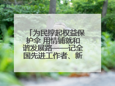 为民撑起权益保护伞 用情铺就和谐发展路——记全国先进工作者、新区项目建设中心干部卢小勇