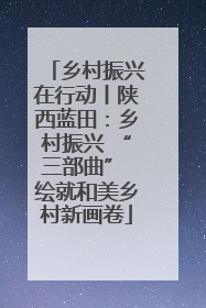 乡村振兴在行动丨陕西蓝田：乡村振兴 “三部曲” 绘就和美乡村新画卷