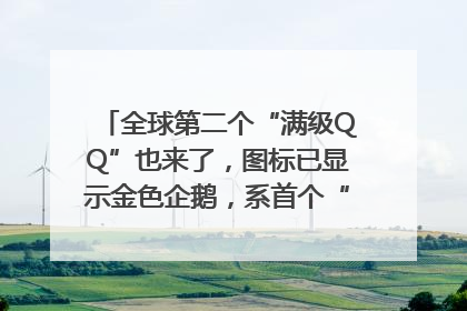 全球第二个“满级QQ”也来了，图标已显示金色企鹅，系首个“满级QQ”的小号