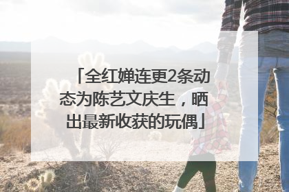 全红婵连更2条动态为陈艺文庆生，晒出最新收获的玩偶