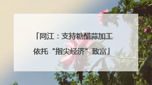 同江：支持糖醋蒜加工 依托“指尖经济”致富