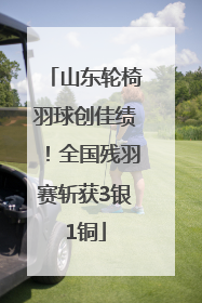 山东轮椅羽球创佳绩！全国残羽赛斩获3银1铜