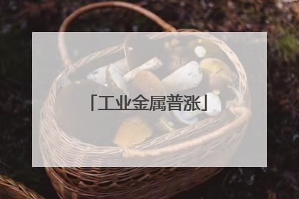 工业金属普涨