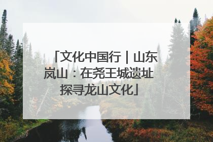 文化中国行｜山东岚山：在尧王城遗址探寻龙山文化