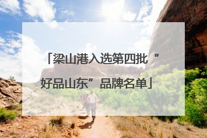 梁山港入选第四批“好品山东”品牌名单