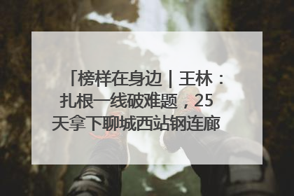 榜样在身边｜王林：扎根一线破难题，25天拿下聊城西站钢连廊“硬核”工程