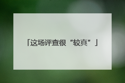 这场评查很“较真”
