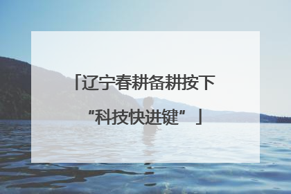 辽宁春耕备耕按下“科技快进键”