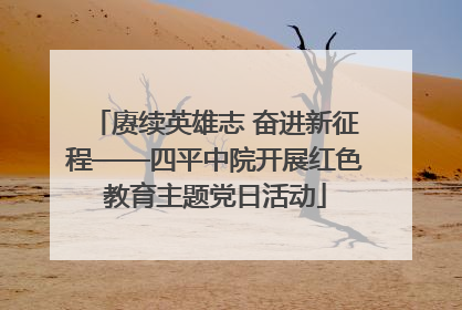 赓续英雄志 奋进新征程——四平中院开展红色教育主题党日活动