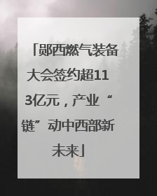 郧西燃气装备大会签约超113亿元，产业“链”动中西部新未来