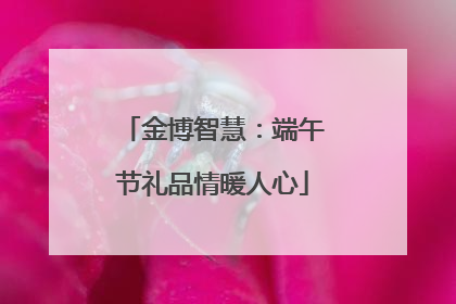 金博智慧：端午节礼品情暖人心