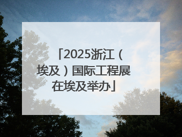 2025浙江（埃及）国际工程展在埃及举办