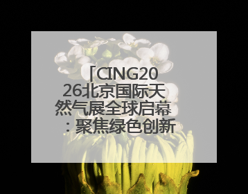CING2026北京国际天然气展全球启幕：聚焦绿色创新，压缩机专区引领行业新未来